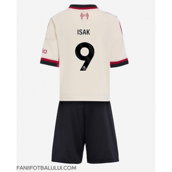 Liverpool Alexander Isak #9 Echipament de Fotbal Replică 2025-26 Copii Deplasare (+ Șorturi)